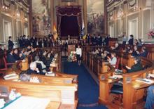 Acto institucional con motivo de la finalización de la III Legislatura (1991-1995)