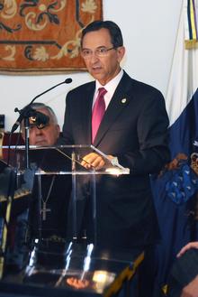 Fotografía El Presidente del Parlamento dió lectura al Pregón de las Fiestas del Santísimo Cristo de La Laguna 