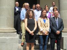 Fotografía Minuto de silencio en memoria de las víctimas del terremoto de Lorca 
