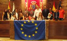 Fotografía Visita al Parlamento de los ganadores de la XIX edición del Concurso Euroscola 