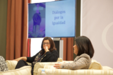 Fotografía María José Guerra, María Luisa Arozarena y Carolina Darias abren el diálogo sobre igualdad para conmemorar el Día Internacional de la Mujer 