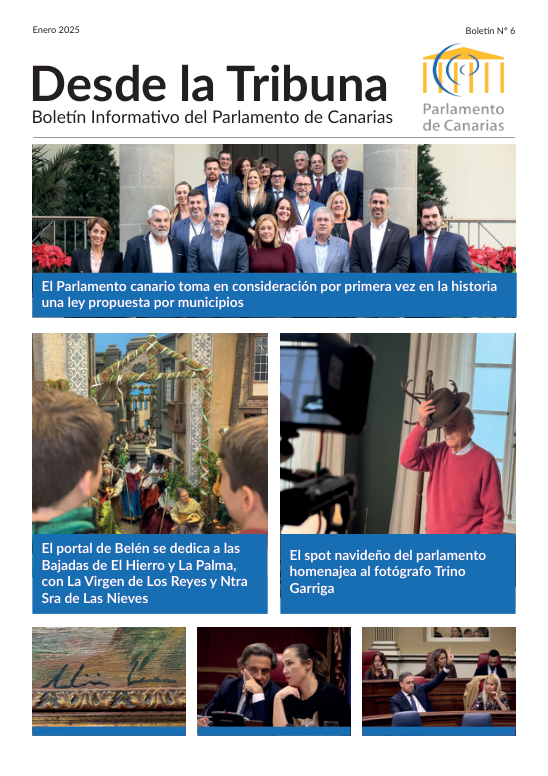 Portada del Boletín número 6. Enero 2025