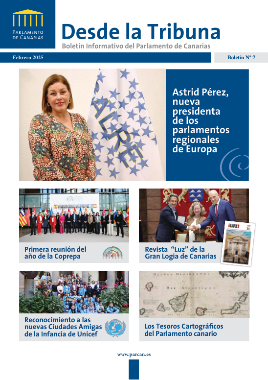 Portada del Boletín número 7. Febrero 2025