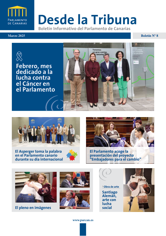 Portada del Boletín número 8. Marzo 2025