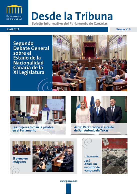 Portada del Boletín número 9. Abril 2025