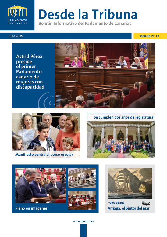 Portada del Boletín número 12. Julio 2025