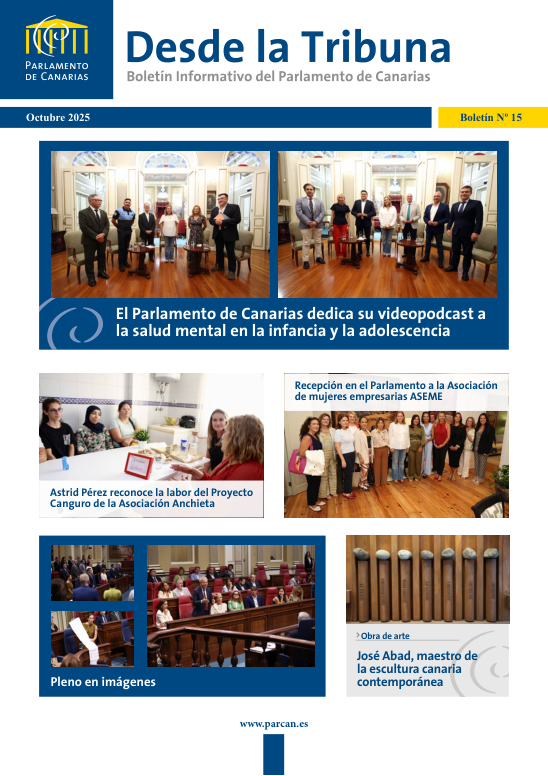 Portada del Boletín número 15. Octubre 2025
