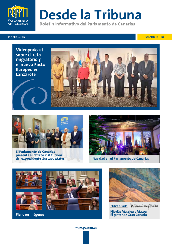 Portada del Boletín número 18. Enero 2026