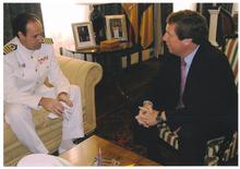 Fotografía Gabriel Mato recibe al nuevo comandante militar de Marina de Santa Cruz de Tenerife 