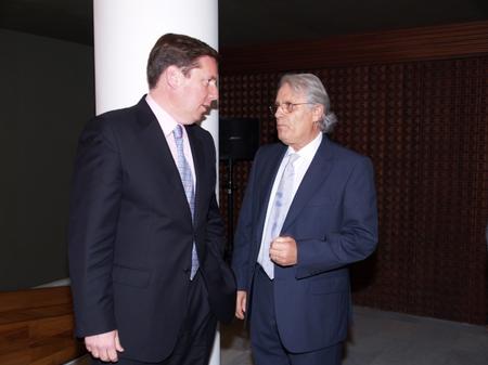 Gabriel Mato y Jesús Sanz, profesor superior de Música