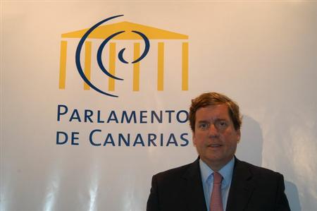 Gabriel Mato, presidente del Parlamento de Canarias Gabriel Mato, presidente del Parlamento de Canarias