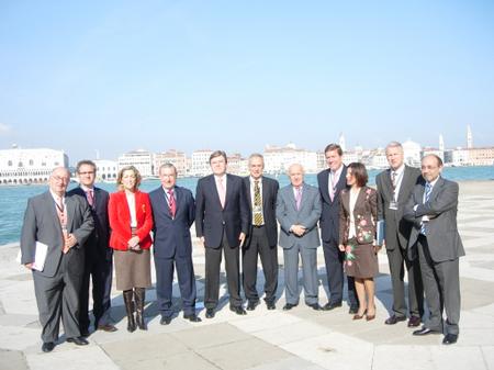 Presidentes de los parlamentos españoles, en la X Confernecia de Asambleas Legislativas de Europa