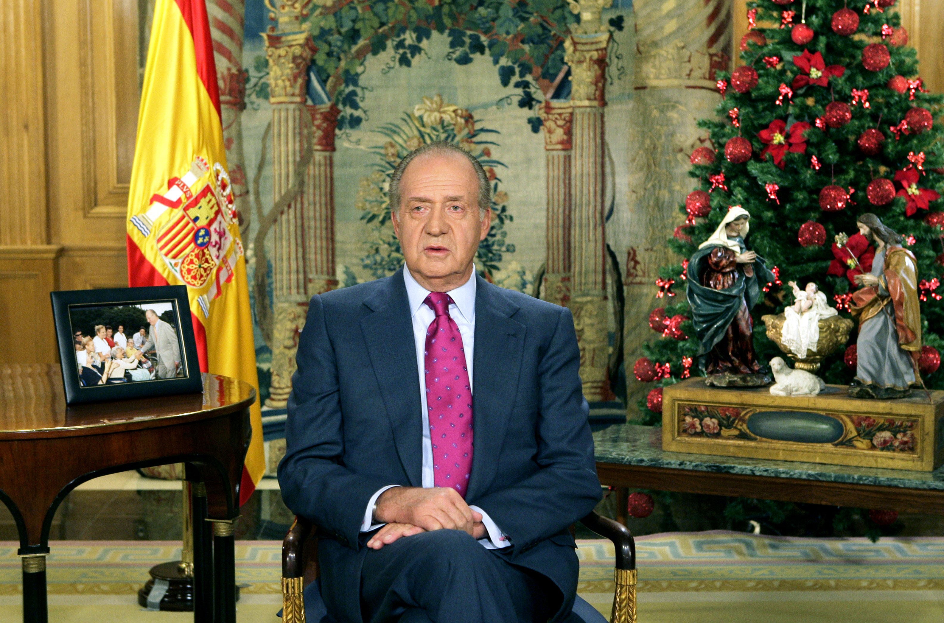 El Rey eligió una foto del viaje a Canarias para el mensaje navideño