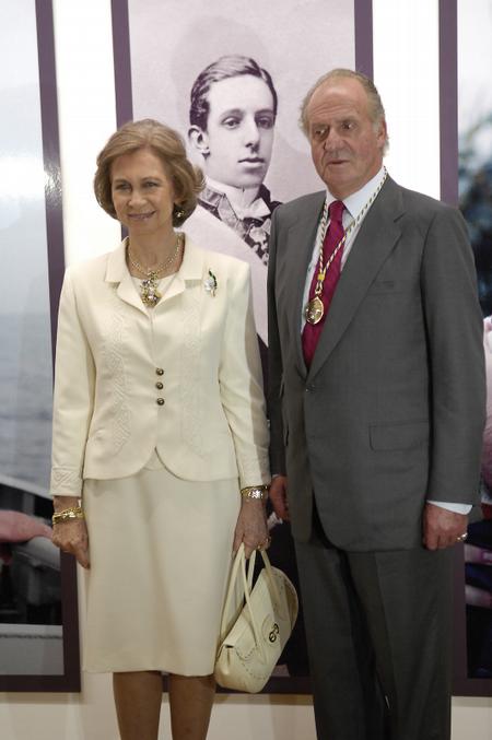 Imagen de la Inauguración oficial de la exposición en noviembre de 2006 a cargo de los Reyes de España