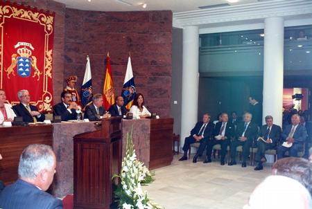 Celebración del XX aniversario del Estatuto de Autonomía de Canarias