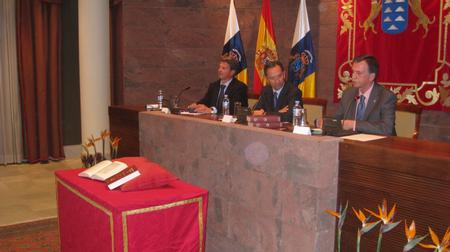 Momento de la presentación del libro