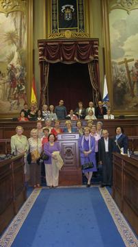 Miembros de la Asociación de Vecinos 