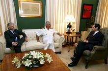 Fotografía El Comandante de la fragata 