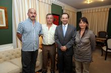 Fotografía Antonio Castro recibe a los responsables del 