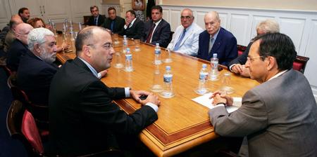 El Presidente reunido con la Junta Directiva del CIT