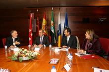 Fotografía El presidente del Parlamento asistió a la reunión de la  Comisión Permanente de la COPREPA 