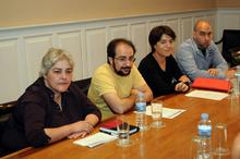 Reunión con los representantes de la Coordinadora LGTB de Canarias