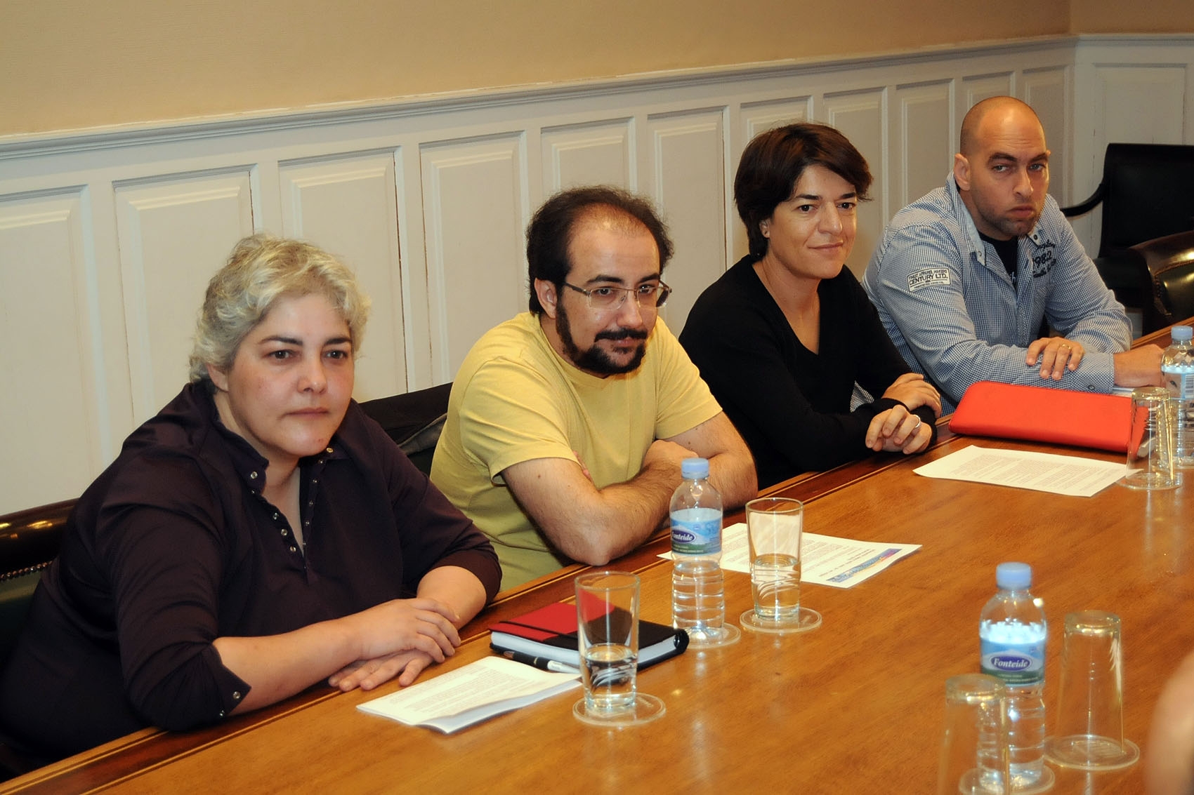 Reunión con los representantes de la Coordinadora LGTB de Canarias