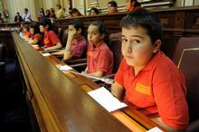 Uno de los momentos del Pleno