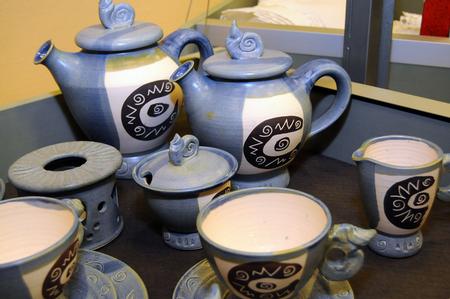 Detalle de las muestras: Vajilla