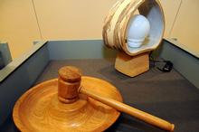 Detalle de las muestras: objetos decorativos