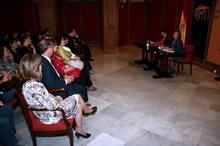 Conferencia Dictada por Amelia Valcarcel - le acompaña la Directora del Instto de Igualdad del Gbno de Canarias