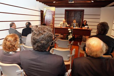 Antonio Castro en uno de los momentos del acto