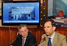 Antonio Castro durante la presentación del Proyecto