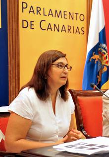 Primer plano de la Ponente