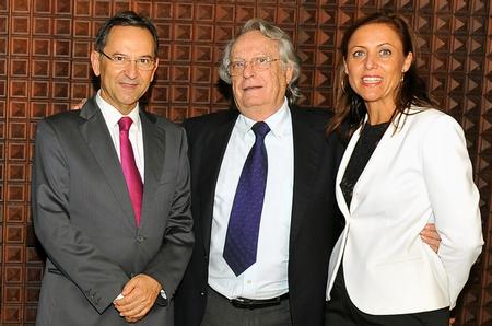 De Izq. a Der.  - Antonio Castro, Alberto Figueroa y Cristina Tavío -