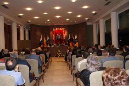 Acto de presentación del libro que conto con una númerosa asistencia