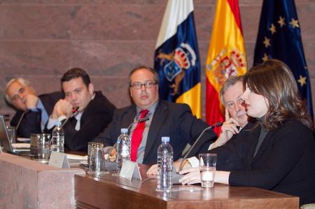 Los ponente del octavo debate 