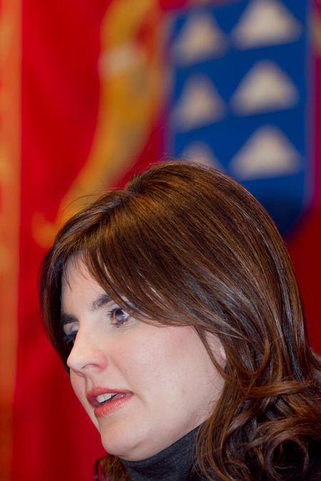 La cantante Fabiola Socas, ponente del debate.