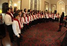 Interpretacion del coro de Escuela Insular de Musica de La Palma