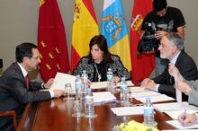 Fotografía Reunión de la Comisión Permanente de la COPREPA en el Parlamento de Canarias 