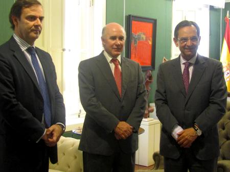 Antonio Castro, Manuel Torres y José Ramón Navarro.