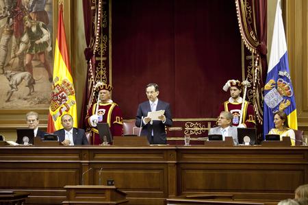 Discurso del presidente, Antonio Castro, en la apertura solemene de la VIII Legislatura.