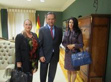 Fotografía Visita de representantes de la Comunidad Baha´i 