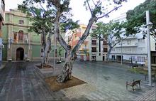Plaza de Ireneo González en Santa Cruz de Tenerife donde se celebrará el acto insitucional.