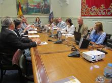 Primera reunión de trabajo de los archiveros parlamentarios.