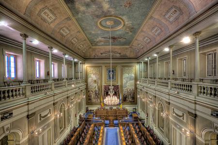 Salón de Plenos del Parlamento de Canarias. Salón de Plenos del Parlamento de Canarias.
