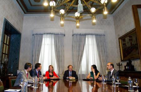 Reunión de la Permanente de la Coprepa en el Senado.