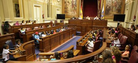 Visita de niños saharauis de vacaciones en Canarias (1).