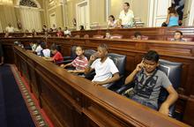 Visita de niños saharauis de vacaciones en Canarias (4).