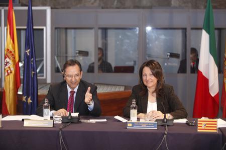 Reunión del grupo de subsidiariedad de la CALRE en las Cortes de Aragón (3).